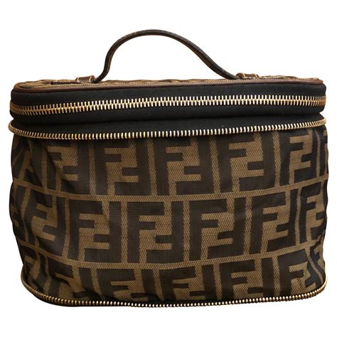 fendi zucca makeup bag